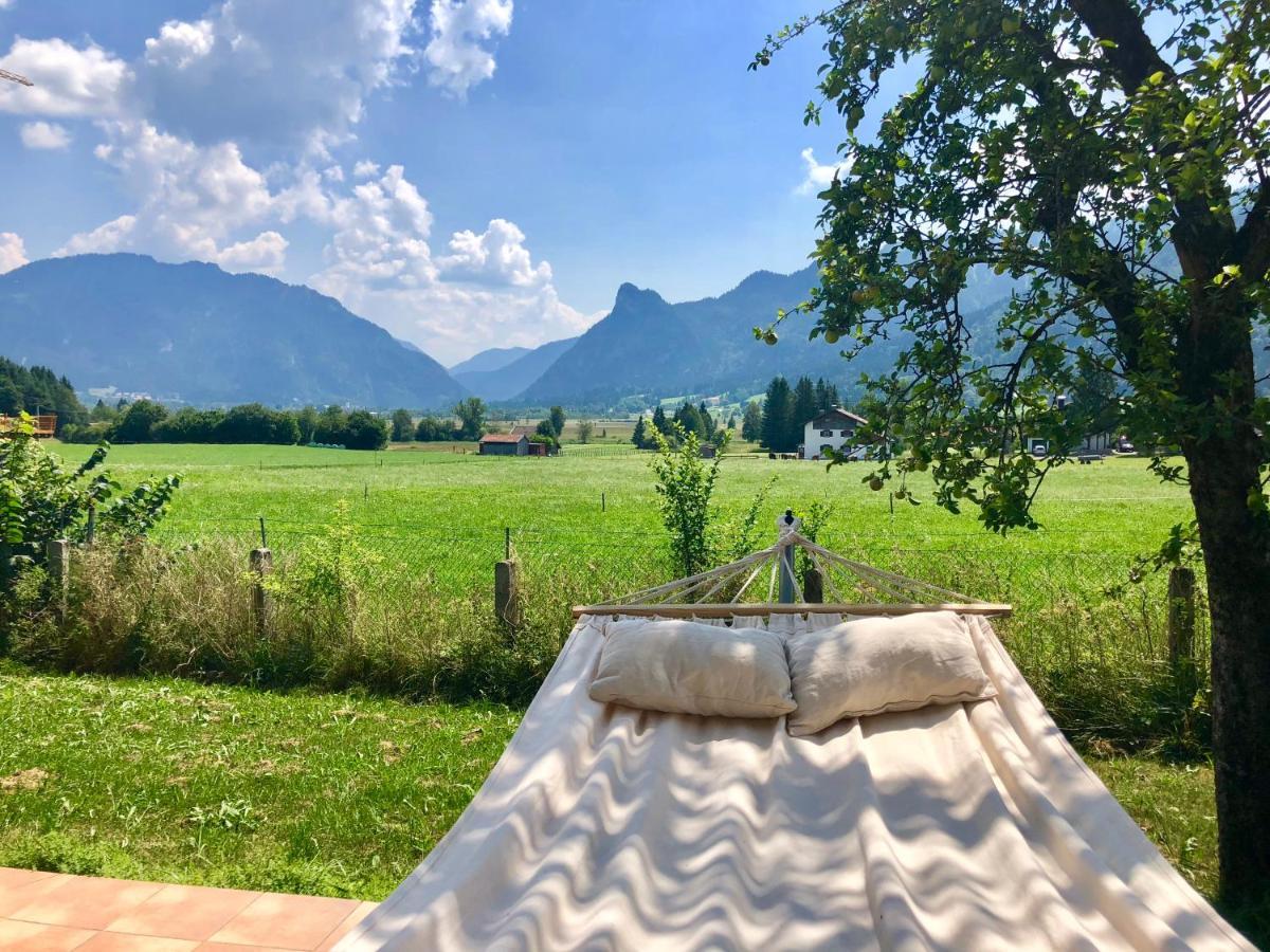 Ferienhaus Veronika Mit 2000Qm Garten Und Bergblick Unterammergau Extérieur photo